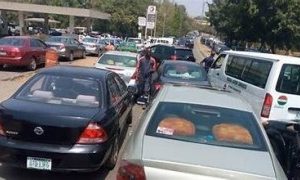 Operators cite a supply disruption for the continued fuel lines.