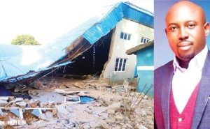 Pastor perishes and four worshipers are hurt as a church in Benue falls