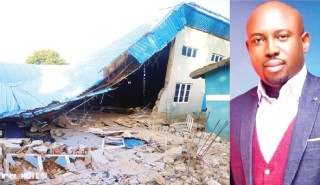 Pastor perishes and four worshipers are hurt as a church in Benue falls