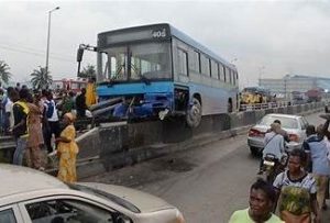 Three dead as BRT hits motorcycles in Lagos