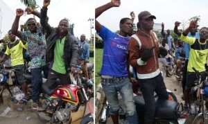 Agbero And Okada Riders Clash Over A Hike In Ticket Prices