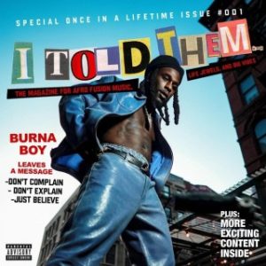 Burna Boy – City Boys (Stream Music Mp3)