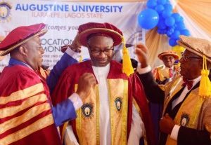 Femi Otedola Gifts All 750 Students Of Augustine University N1 Million Each