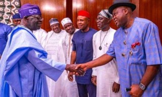 PDP Governor Diri Celebrates With Tinubu After Supreme Court Victory