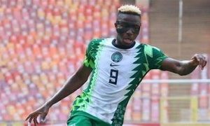 Victor Osimhen Of Nigeria Is Motivated To Win Against Cameroon In The Round Of Sixteen