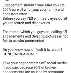 95% of broken engagements are caused by premature publicity on social media – Nigerian pastor says