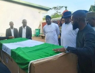 Body Of Ex-Senate President, Joseph Wayas, Arrives Nigeria 33 Months After