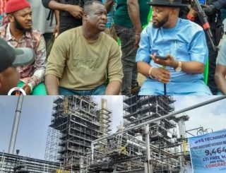 Community Youths Shut Down Port Harcourt Refinery Over Unemployment (video)