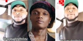 Davido Serenades Wizkid On His 34th Birthday In Viral Video