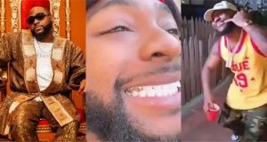 Davido brags about having $500K worth of diamonds on his teeth (video)