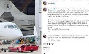 FG Bought A $100million Jet While Asking Nigerians To Be Patient – Sowore