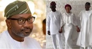 Femi Otedola’s reaction to Mr Eazi kissing Temi in his presence causes buzz online