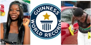 Ghanaian Lady Sets Guinness World Record For Most Cars Washed In Eight Hours