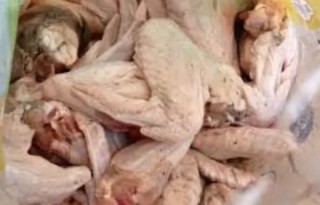 Lagos Task Force Arrests 8 For Selling Contaminated Turkey Trashed By Customs At A Dumpsite