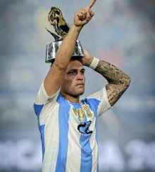 Lautaro Martinez Wins Argentina 2nd Copa America Title (Photos)