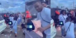 Nigerian Lady Rejects Proposal As Boyfriend Sprays Her ₦20 Notes On Sign-Out Day