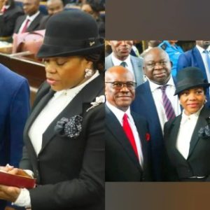 Nyesom Wike’s wife, others sworn in as Appeal Court Justices (photos)