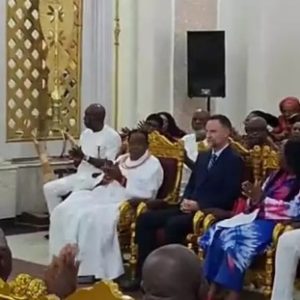 Oba of Benin receives two looted artefacts from U.S.