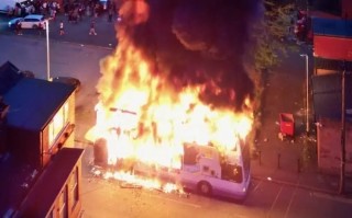 Riot In Leeds, United Kingdom Over Child Services