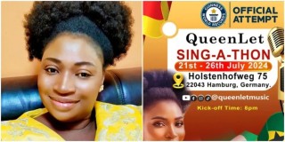 Sing-A-thon: Ghanaian singer sets to begin singing marathon to break world record