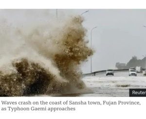 Typhoon Gaemi Hits China After Deaths In Taiwan And Philippines (Photos)