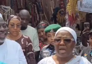 Warn your children not to protest in Lagos – First daughter Shade Tinubu tells market women