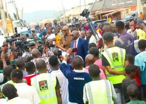 Wike Inspects Road Construction In Saburi, Abuja, Calls For Patience (Photos)