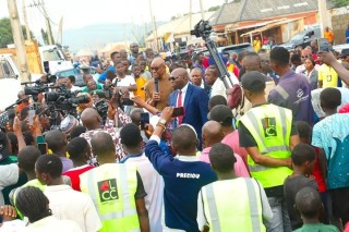 Wike Inspects Road Construction In Saburi, Abuja, Calls For Patience (Photos)