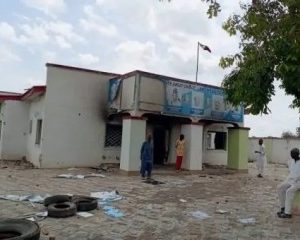 APC Headquarters In Jigawa Set Ablaze Amid Protests Against Hunger