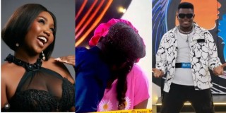 BBNaija S9: Rhuthee kisses Mayor Frosh after admitting she can’t date him