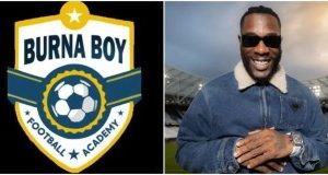  Burna Boy launches his Football Academy in Lagos (video)