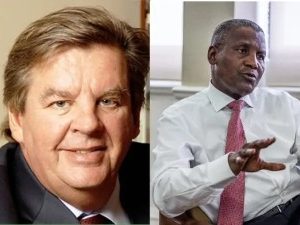 Dangote drops to second as South African Johann Rupert becomes the Richest man in Africa