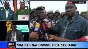 Deji Adeyanju & FCT Police Commissioner Trade Words Over Protests (Video)