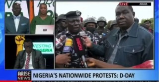 Deji Adeyanju & FCT Police Commissioner Trade Words Over Protests (Video)