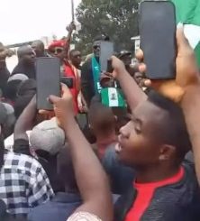 Ex Minister, Solomon Dalung Joins #EndBadGovernance Protest In Plateau (Photos)