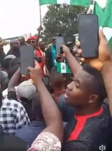 Ex Minister, Solomon Dalung Joins #EndBadGovernance Protest In Plateau (Photos)