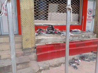 Explosion Rocks APP Secretariat In Rivers State (Photos)