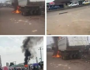 Gunmen kill man, set govt vehicle ablaze in Imo (video)