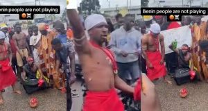 Herbalists in Benin protest against bad government, video goes viral