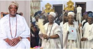 Ladoja officially crowned as ceremonial Oba for Olubadan throne