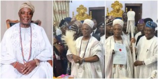 Ladoja officially crowned as ceremonial Oba for Olubadan throne