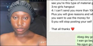 Lady shares rules her ‘talking stage’ partner gave her, leaked chat stirs buzz