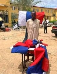 Man DSS Arrested For Producing Russian Flag Never Handled A Sewing Machine – Family