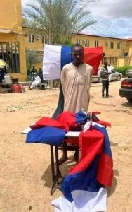 Man DSS Arrested For Producing Russian Flag Never Handled A Sewing Machine – Family