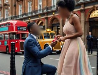 Man flies to UK to propose to another lady, days after marrying a woman in US