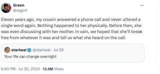 Man narrates how mysterious phone call silenced his cousin forever