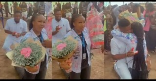 Moment Man Proposed To His Girlfriend During Her Graduation (Video)