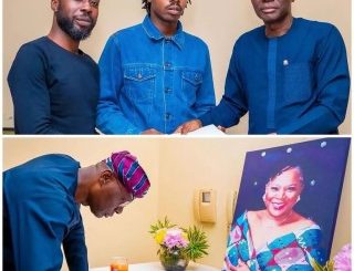 More Photos: Governor Sanwo-Olu Pays Condolence Visit To Onyeka Onwenu’s Family