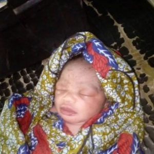 Newborn Baby Found Dumped In Minna (Photo)