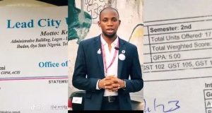 Nigerian man achieves perfect 5.0 CGPA at Lead City University, reveals how he did it